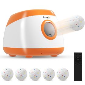 Automatic Dog Ball Launcher with 26-79 FT Distance, Automatic Ball Launcher for Medium and Large Dogs, Orange Automatic Dog Ball Launcher with 26-79 FT Distance, Automatic Ball Launcher for Medium and Large Dogs, Orange